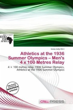 Athletics at the 1936 Summer Olympics - Men's 4 x 100 Metres Relay