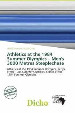 Athletics at the 1984 Summer Olympics - Men's 3000 Metres Steeplechase