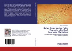 Higher Order Mortar Finite Elements with Dual Lagrange Multipliers