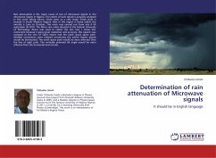 Determination of rain attenuation of Microwave signals