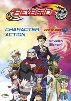 Beyblade - Character Action mit Stickern