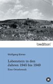 Lobenstein in den Jahren 1945 bis 1949