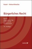 Allgemeiner Teil. Sachenrecht, Familienrecht / Grundriss des bürgerlichen Rechts (f. Österreich) Bd.1