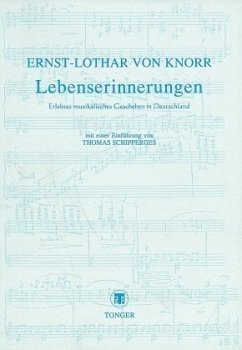 Lebenserinnerungen (1896-1973) - Knorr, Ernst-Lothar von