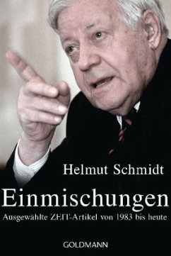 Einmischungen - Schmidt, Helmut