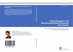 Cover Kristallisation und Morphologiebeeinflussung bei Gipsen