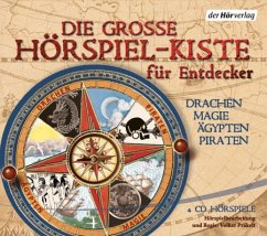 Die große Hörspiel-Kiste für Entdecker (4 Audio-CDs)