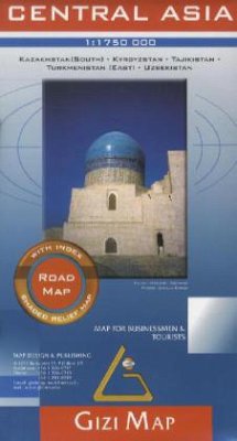 Gizi Map Central Asia (Road Edition)