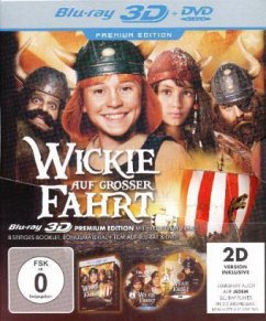 Wickie auf großer Fahrt 3D, 1 Blu-ray (Premium Edition) - Keine Informationen