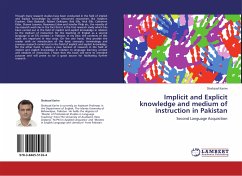 Implicit and Explicit knowledge and medium of instruction in Pakistan