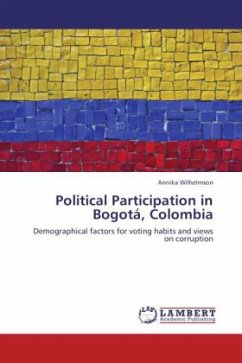 Political Participation in Bogotá, Colombia - Wilhelmson, Annika