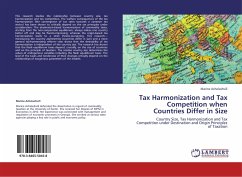 Tax Harmonization and Tax Competition when Countries Differ in Size