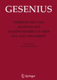 Supplementband / Hebräisches und Aramäisches Handwörterbuch über das Alte Testament