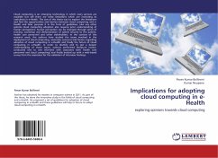 Implications for adopting cloud computing in e-Health