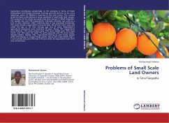 Cover Problems of Small Scale Land Owners