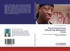 Psychosocial Issues Influencing Adolescent Crime