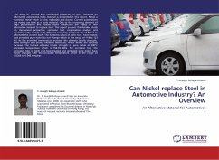Can Nickel replace Steel in Automotive Industry? An Overview