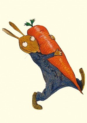 Karotte, Postkarten Karotte, Postkarten