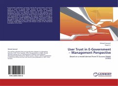 User Trust in E-Government ¿ Management Perspective