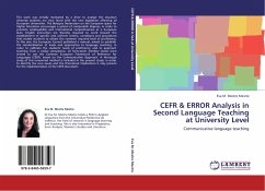 CEFR & ERROR Analysis in Second Language Teaching at University Level