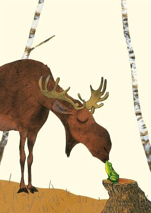 Elch, Postkarten Elch, Postkarten