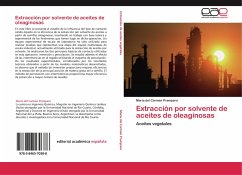 Extracción por solvente de aceites de oleaginosas - Pramparo, Maria del Carmen