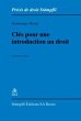Clés pour une introduction au droit - Bild 1
