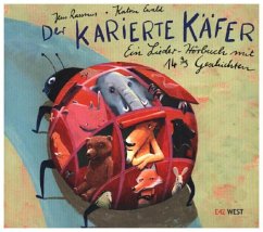 Der karierte Käfer - Ein Lieder-Hörbuch, 2 Audio-CDs - Ewald, Katrin; Rassmus, Jens