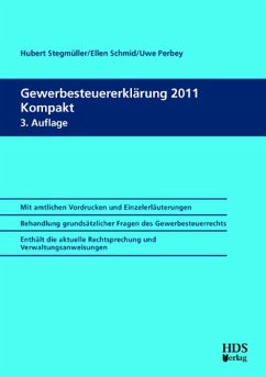 Cover Gewerbesteuererklärung 2011 Kompakt