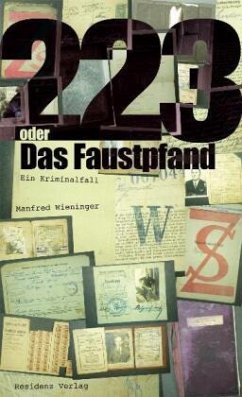 Cover 223 oder Das Faustpfand