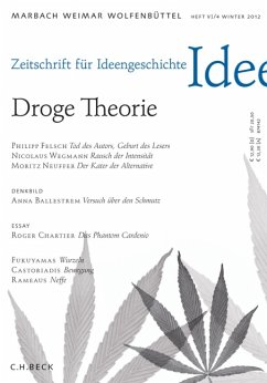 Zeitschrift für Ideengeschichte Heft VI/4 Winter 2012 - Raulff, Ulrich; Schlak, Stephan