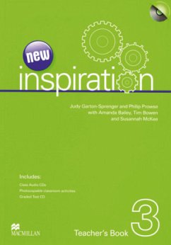 Cover Teacher's Book with Test-CD-ROM and 3 Audio-CDs / New Inspiration 3