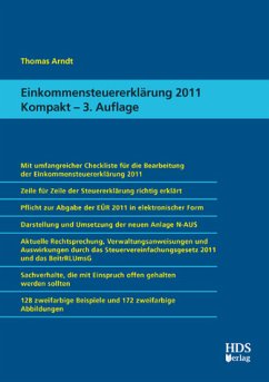 Einkommensteuererklärung 2011 Kompakt, 3. Auflage - Arndt, Thomas