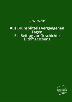 Aus Brunsbüttels vergangenen Tagen - Wolff, C. W.