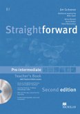 Teacher's Book, w. Resource-CD-ROM and Audio-CD / Straightforward, Pre-Intermediate (Second Edition)