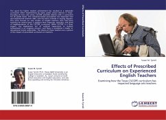 Effects of Prescribed Curriculum on Experienced English Teachers - Tyrrell, Susan M.