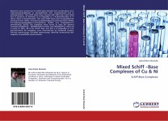 Mixed Schiff ¿Base Complexes of Cu & Ni