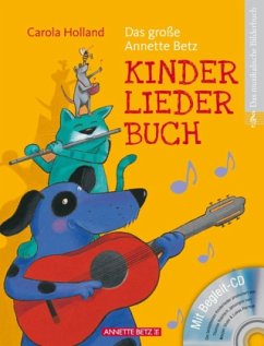 Cover Das große Annette Betz Kinderliederbuch, m. Audio-CD