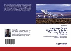 Successive Target Cancelation for Radar Waveform Sidelobe Reduction