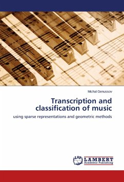Transcription and classification of music - Genussov, Michal