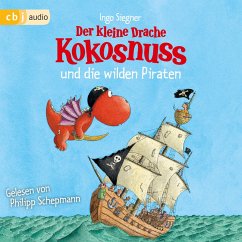 Der kleine Drache Kokosnuss und die wilden Piraten / Die Abenteuer des kleinen Drachen Kokosnuss Bd.9 (MP3-Download) - Siegner, Ingo