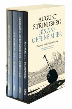 Bis ans offene Meer. 4 Bände - Strindberg, August