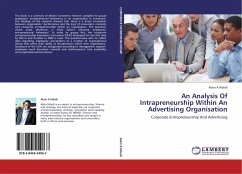 An Analysis Of Intrapreneurship Within An Advertising Organisation
