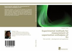 Experimental methods for measurement of vaporization enthalpies of ILs - Ralys, Ricardas V.