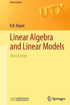 Linear Algebra and Linear Models - Bapat, Ravindra B.