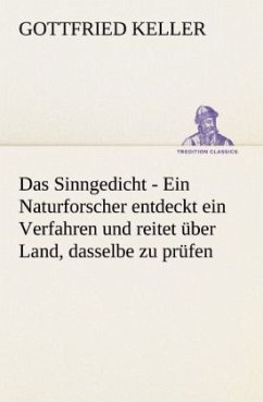 Das Sinngedicht - Keller, Gottfried