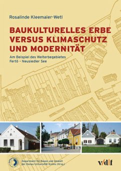 Baukulturelles Erbe versus Klimaschutz und Modernität - Kleemaier-Wetl, Rosalinde