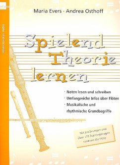 Cover Spielend Theorie lernen für Flöte und Blockflöte
