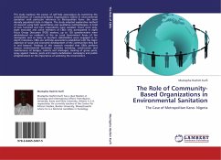 The Role of Community-Based Organizations in Environmental Sanitation - Kurfi, Mustapha Hashim