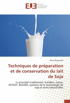 Techniques de préparation et de conservation du lait de Soja - Muyumba, Oscar